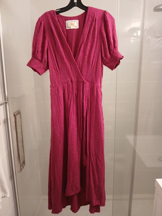 Anthropologie Dresses & Skirts - Anthropologie MAEVE Raspberry Bohemian Maxi Dress